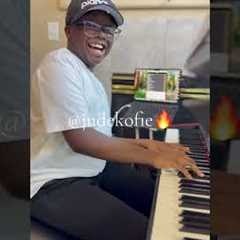 Improvisation by kid piano prodigy 🔥🔥 #piano #walkinspiritoftheholyspirit #jazzmusic #judekofie