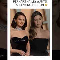 Maybe what Hailey wants is Selena not Justin #justinbieber #selenagomez