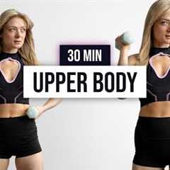 DAY 10: UPPER BODY WORKOUT - Arms, Shoulders & Chest | Level Up 2.0 Challenge 🔥