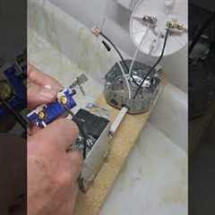 How to Wire Power to Light then to a Switch #tools #wireing #carbrand