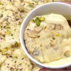 Easy And Tasty Milk Bread Dessert Recipe 