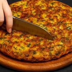 Mix 3 eggs and 3 potatoes! A 10-minute dish that will surprise you.