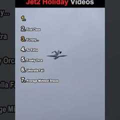 Ranking Jet2 Holiday Videos 😭✈️