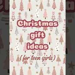 Christmas gift ideas for teen girls! #christmas #viral #preppy #presents #fyp #gifts