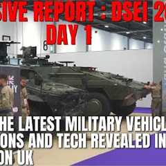 DSEI 2025 Virtual Tour Day 1 All the Latest Military Vehicles, Weapons and Tech Revealed London UK