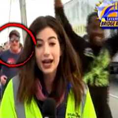 Who’s the Man Who Slapped Reporter Live on Air?
