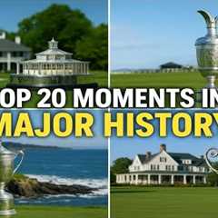 Unforgettable Major Moments: Golf’s Top 20 All-Time Highlights