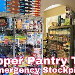 Prepper Pantry Tour | Emergency Food Stockpile