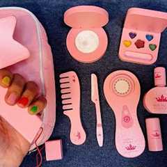 8 Minutes Satisfying and Unboxing💕 Pink Make Up Set🦄ASMR💞