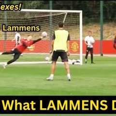 Senne Lammens made Crazy Saves in FIRST TRAINING with Manchester United and SHOCKED his teammates