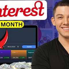 How I Made $29,495 in 1 Month With Pinterest Affiliate Marketing!!