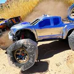 RC Car Custom Sand Wheels Dune Domination!