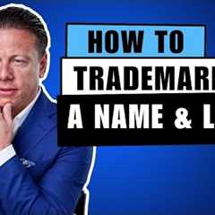 How To Trademark a Name and Logo | Trademark In Canada And USA