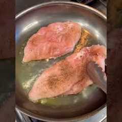 How to pan sear chicken #chicken #chickenbreasts #cooking