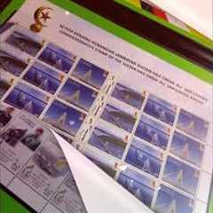 Some of the stamp sheets collection I have. #akusuka #bruneidarussalam #stamps #philately