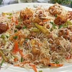 Veg manchurian Fried Rice Recipe | Gobi Egg Fried Rice Ki Best Recipe With Sauce 