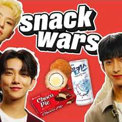 K-Pop Stars SEVENTEEN Try British Snacks For The First Time | Snack Wars