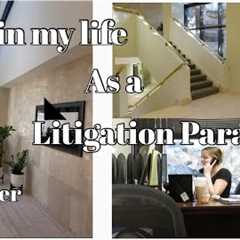 Day in the Life of a Litigation Paralegal!! + VOICEOVER