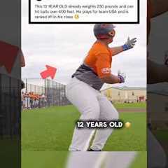 Someone Check His Papers 😳. #baseball #d1 #homerun