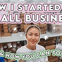 How I Started My Small Business | How To Ship & Sell Online 📦💖 Learn from my mistakes! ✨