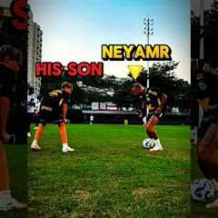 “Neymar Nutmegs His Own Son 😅⚽ | Funny Father-Son Moment