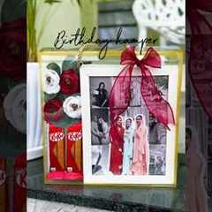 Birthday hamper Day8/30 days 30 Hobbies #shortvideo #diy #dailyshorts #giftideas #birthdaygift
