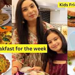 7 Kid-Friendly Indian Veg Breakfasts | Easy & Quick Under 15 Mins