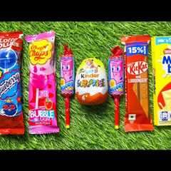 ASMR: Unboxing a Giant Mystery Box Full of Candy 🍬 chocolate rainbow lollipops Satisfying video