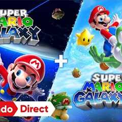 Super Mario Galaxy + Super Mario Galaxy 2 – Nintendo Direct 9.12.2025