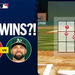 FULL AT-BAT: 12 pitches, 7 foul balls, 1 long home run! 😳