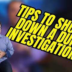 Tips to Shut Down a DUI Investigation Fast