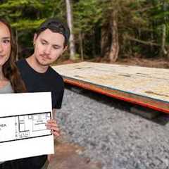 Building Our Off-Grid Tiny Cabin... We Messed Up Already 
