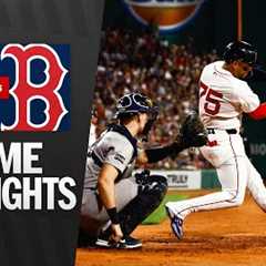 Yankees vs. Red Sox Game Highlights (9/14/25) | MLB Highlights