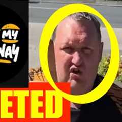 Rate My Takeaway DELETES Threats to Expose Danny Malin as a Liar & Fraud