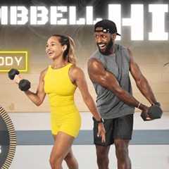 20 Minute Full Body Dumbbell HIIT/ Strength Training Workout  [No Repeat]