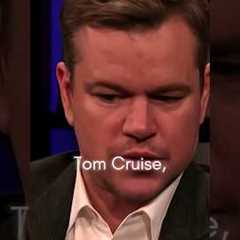 Matt Damon on Tom Cruise's stunts #missionimpossible #movies #shorts