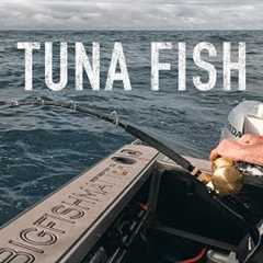 Big Bluefin tuna fishing in the Hokitika Trench New Zealand Josh James Sam, Tim and the salty dogs
