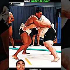 😱 BODYBUILDER VS SUMO WRESTLER FIGHT #wrestling #trending #sports
