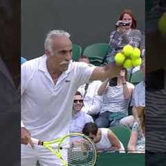 The Mansour Bahrami Trick Serve 🪄