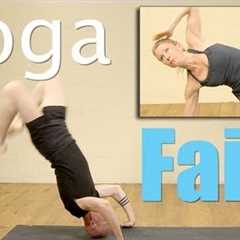 Ekhart Yoga Bloopers, Fail Compilation