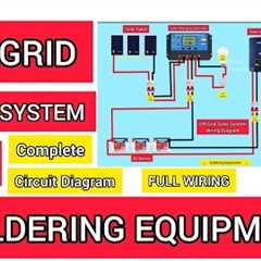 🙀Complete Off Grid💡Solar☀System Wiring⚡Tutorial💯| Step by Step..