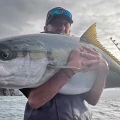 Hectic! Tuna, Thresher sharks and Big kingfish bite at the same time