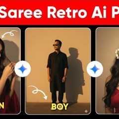 Trending Ai Retro Style Vintage Photo Editing Prompts | Google Gemini Ai Saree Viral Photo Editing