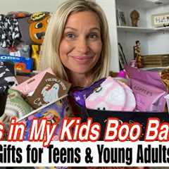 Whats in My Kids Boo Baskets! Gift Ideas for Teen Boys, Girls & Young Adults 🎃Halloween..