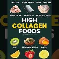 Top Collagen-Boosting Foods for Skin, Joints, and Healthy Aging #collagen #food #healthyfood