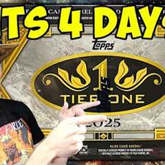 Opening NEW Baseball Cards!!! 2025 Topps Tier One, Finest, Chrome Logofractor & MORE!