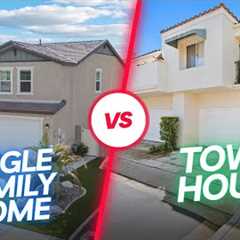 The Difference Between a Single Family Home and Townhouse