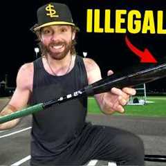 The bat TOO HOT for USSSA... (Hardest Ball I've Ever Hit)