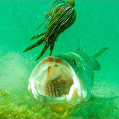 **Insane Underwater Footage** Fish Attacking Lures And Bass Fishing Tips!