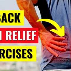 Back Pain Relief Exercises in 5 Min